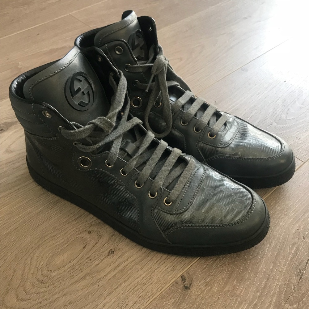 Authentic Men’s Gucci HighTop Sneaker